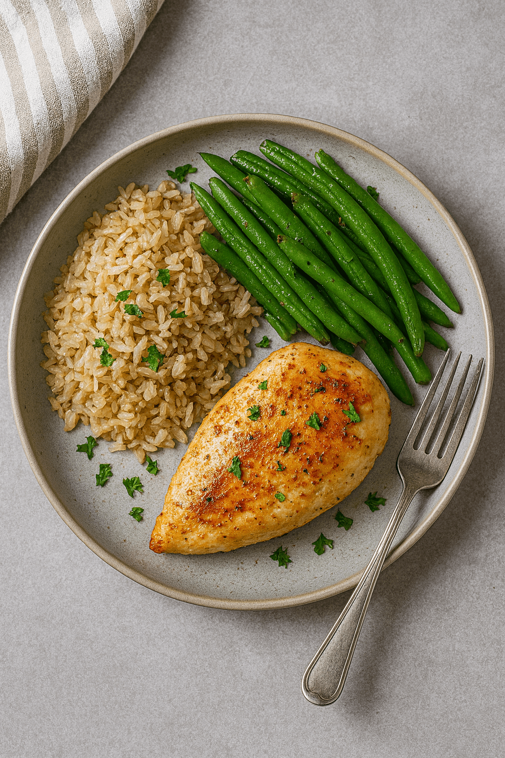 Fresh healthy meal from Nutrispark